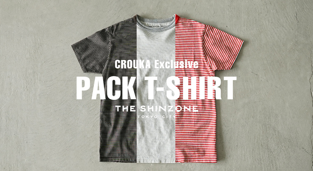 CROUKA×キナリノ別注から生まれた、ボーダー好きのためのPACK TEE