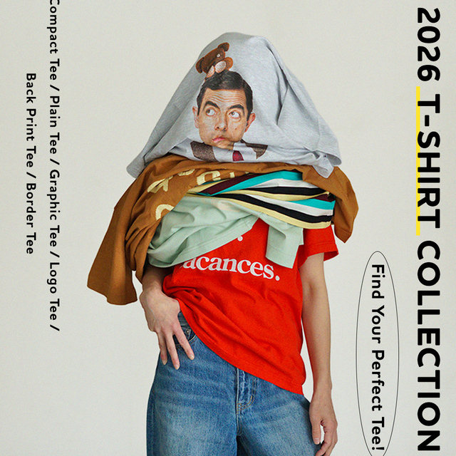 Tシャツで、もっと自由に！2026 T-SHIRT COLLECTION - Crouka(クローカ