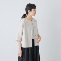 ナチュラルさを上品さをあわせ持った リネンイージーパンツ - かぐれ