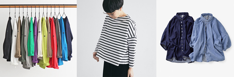トップスから春支度を。おうち時間にも心地よい「カットソー・ブラウス」60選