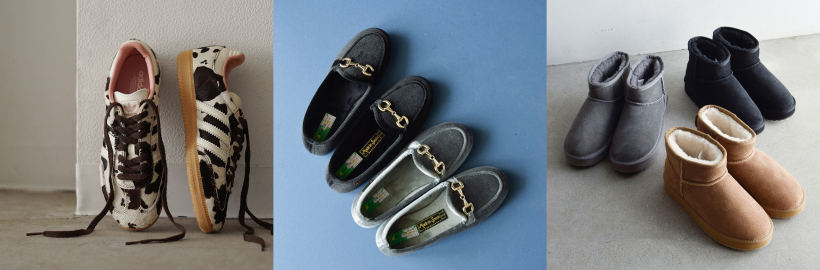 季節感たっぷりの足元に！秋冬シューズカタログ