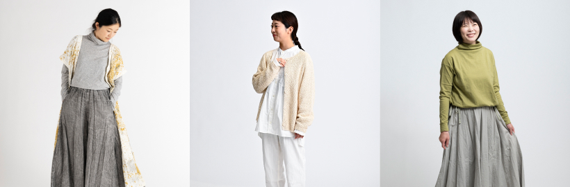 移り変わる季節に、とっておきの肌触りを。ガーゼ服の「ao」がオープン！