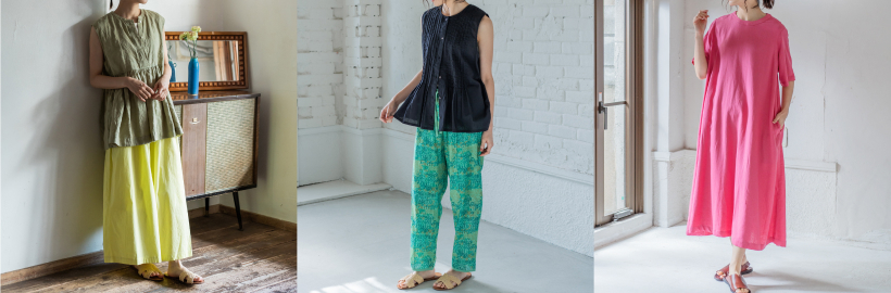 着心地のよい服で猛暑も快適に♪「UNLIMI」セール開催中