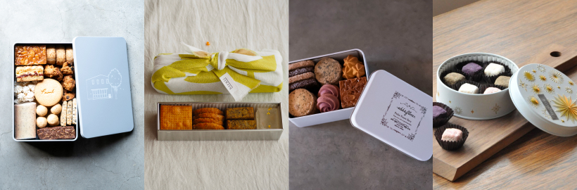 缶を開けるたびに思わず笑顔に。
心ときめく、クッキー缶特集