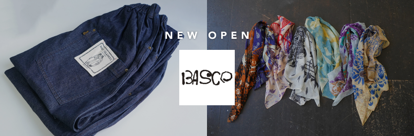 ここにしかない１着をお届け。
多彩な4つのブランドを展開する「BASCO」オープン！