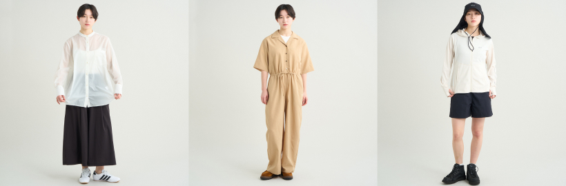 風が通り抜ける、大人の夏じたく。
「NANGA」のシアー＆高機能アイテム