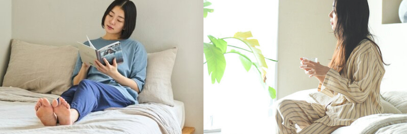 朝から夜までずっと心地いい。
タイプ別で選ぶ、夏のおうち服