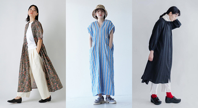 軽やかなレイヤードを楽しもう♪ ワンピースとペチパンツ | キナリノモール
