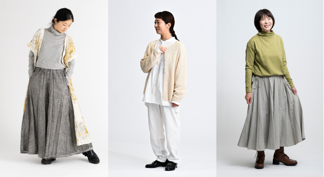 移り変わる季節に、とっておきの肌触りを。ガーゼ服の「ao」が